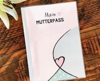 Mintkind Mutterpass-Hülle Herz Schwangerschaft Geburt